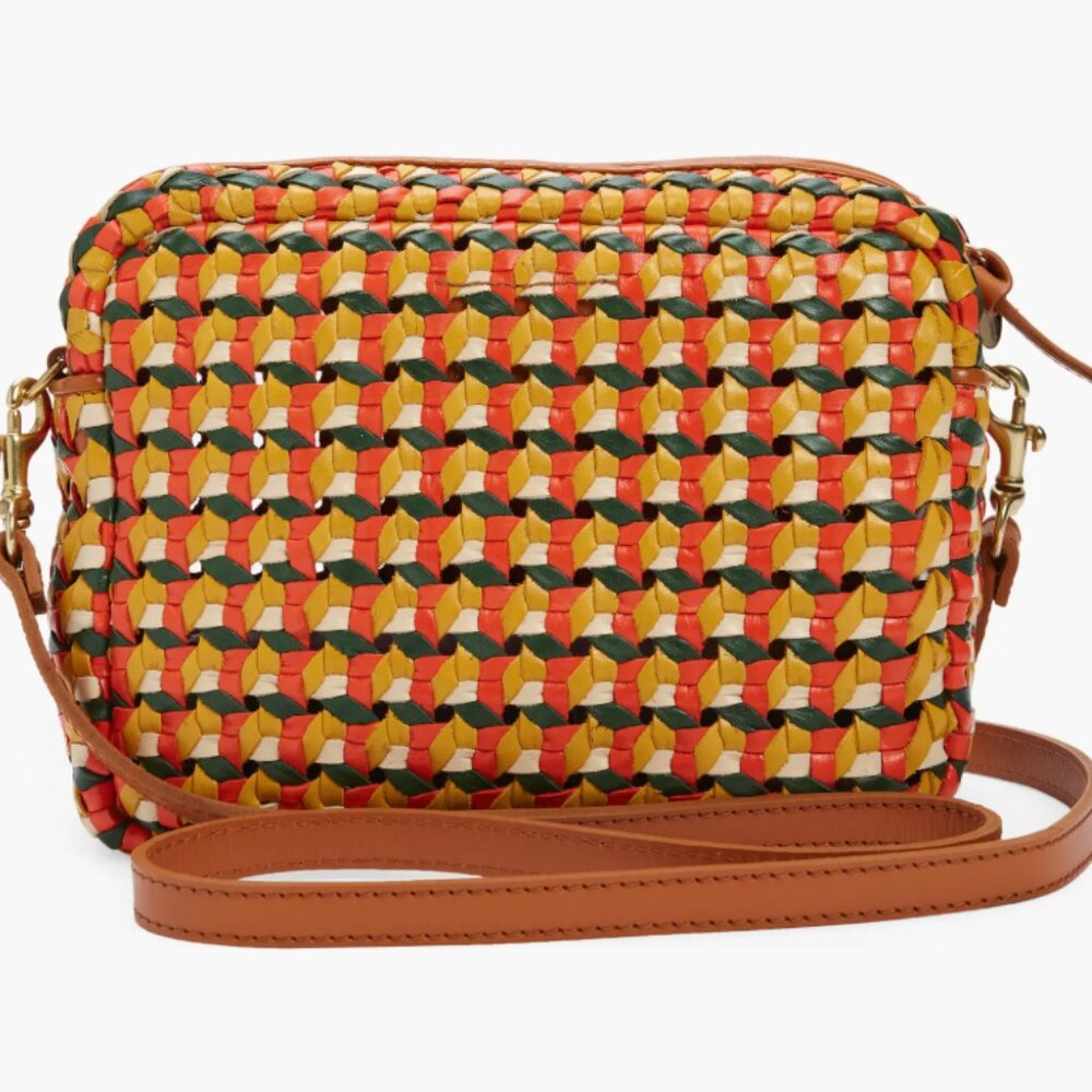 Clare V Midi Sac Purse in Marigold - no strap
